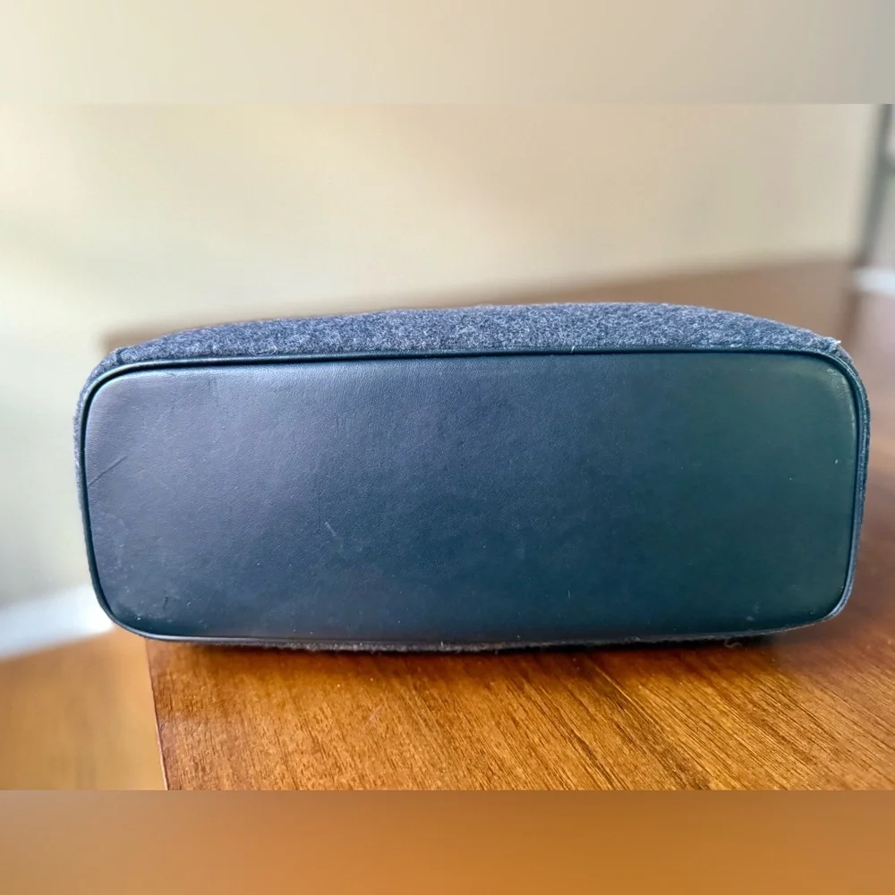 Vintage Coach Handbag German Wool Mini Turnlock Y2K 2000 - Picture 8 of 13